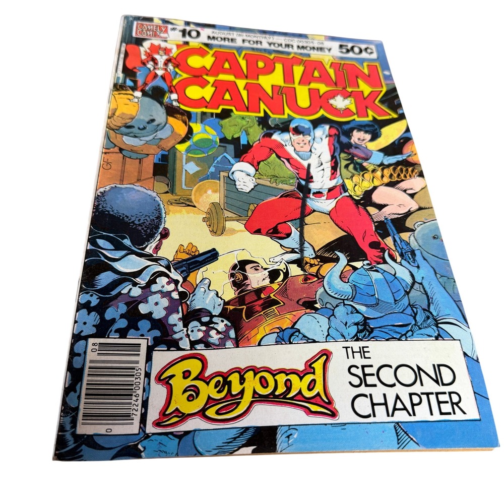Comely Captain Canuck #10 1980 Second Chapter Canadian Superhero Vintage Comic